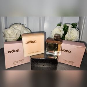 Discontinued She Wood by DSquared2 50ml EDP / Eau De Parfum + Body Lotion